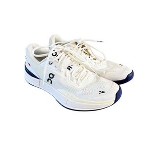 On Running THE ROGER Pro Tennis Shoes White Indigo 48.98046 Womens 9